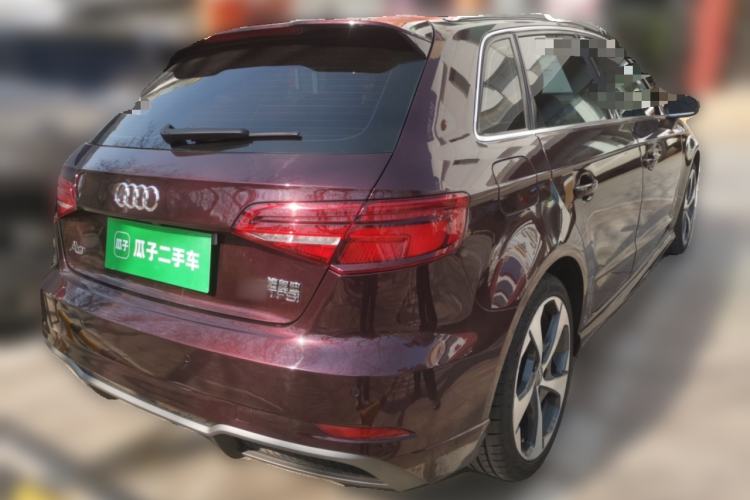 Used Audi A3 2019 Sportback 35 TFSI Sporty Version China VI Rear Right 45 Deg