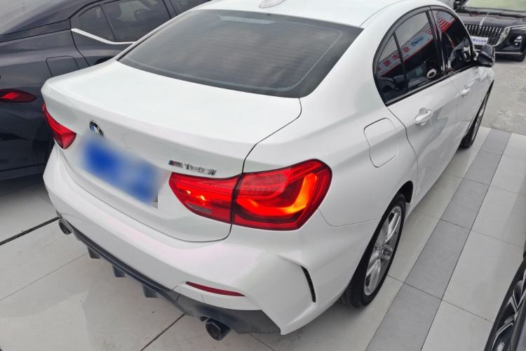 Used BMW 1 Series 2021 120i M Sport Night Edition Rear Right 45 Deg