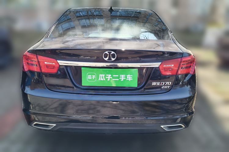 Used BAIC Senova D70 2013 2.0T Luxury Edition Rear