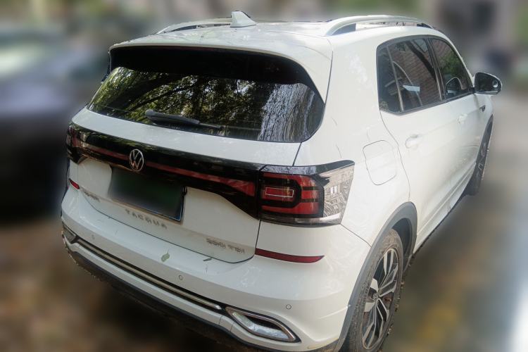 Used Volkswagen Tacqua 2021 280TSI DSG R-Line Connected Version Rear Right 45 Deg