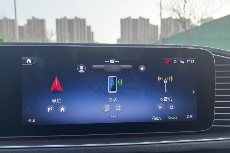 Used Mercedes-Benz GLE 2024 GLE 350 4MATIC Stylish Model Audio And AC Panel