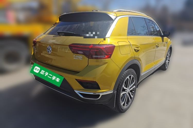 Used Volkswagen T-ROC 2018 280TSI DSG Two-Wheel-Drive Luxury Version China V Emission Standard
