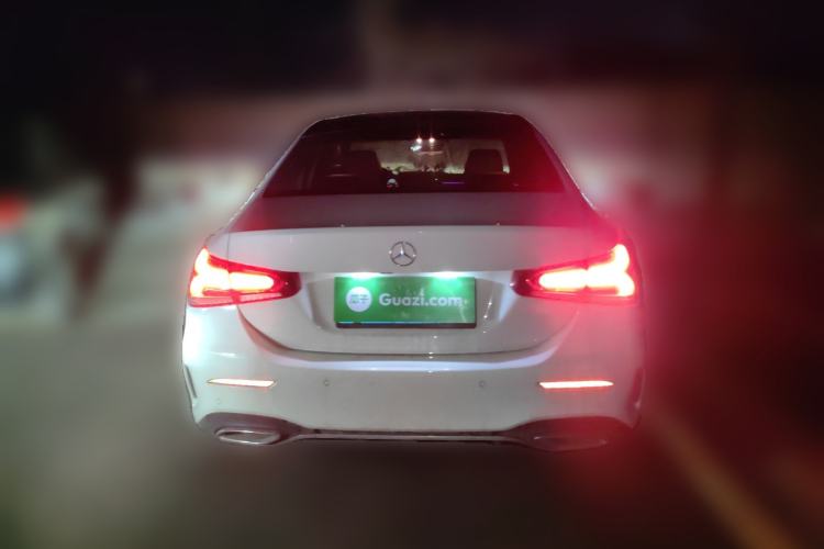 Used Mercedes-Benz A-Class 2022 Second Facelift A 200 L Sport Sedan Fashion Version Rear