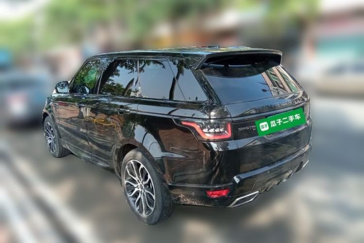 Used Land Rover Range Sport 2022 3.0 L6 YAO Black Edition Rear Left 45 Deg