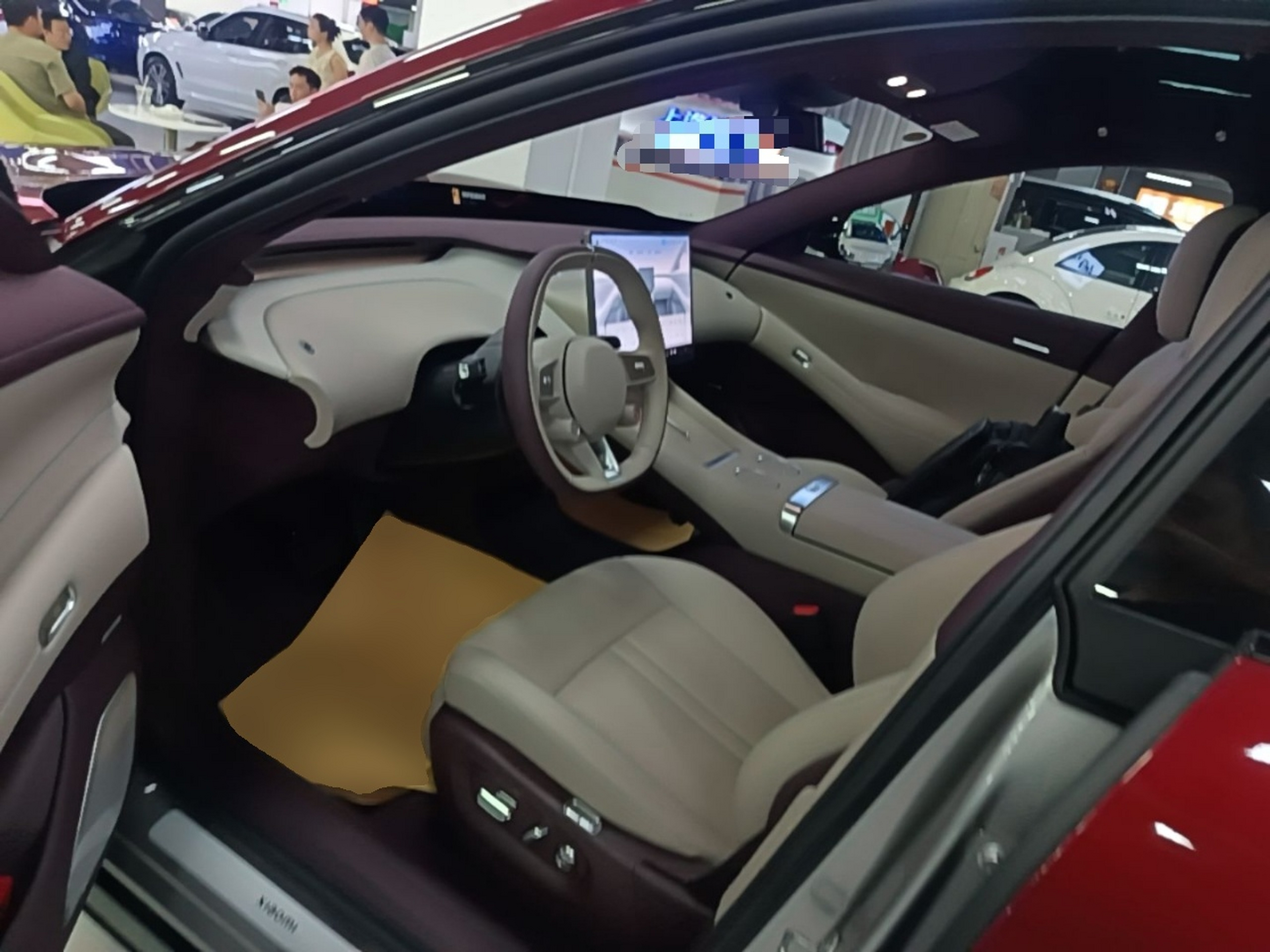 Avant de la voiture