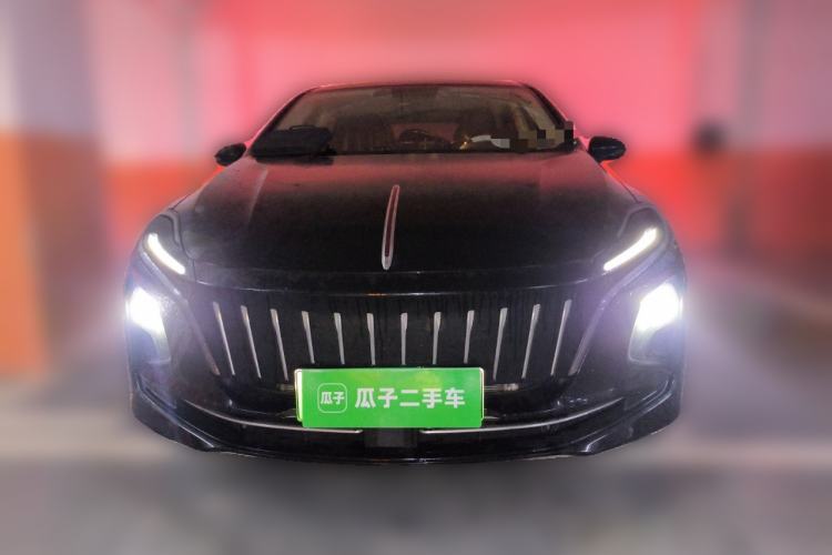 Used Hongqi E-QM5 2021 Online Booking Charging Basic Edition 5 Seats Front