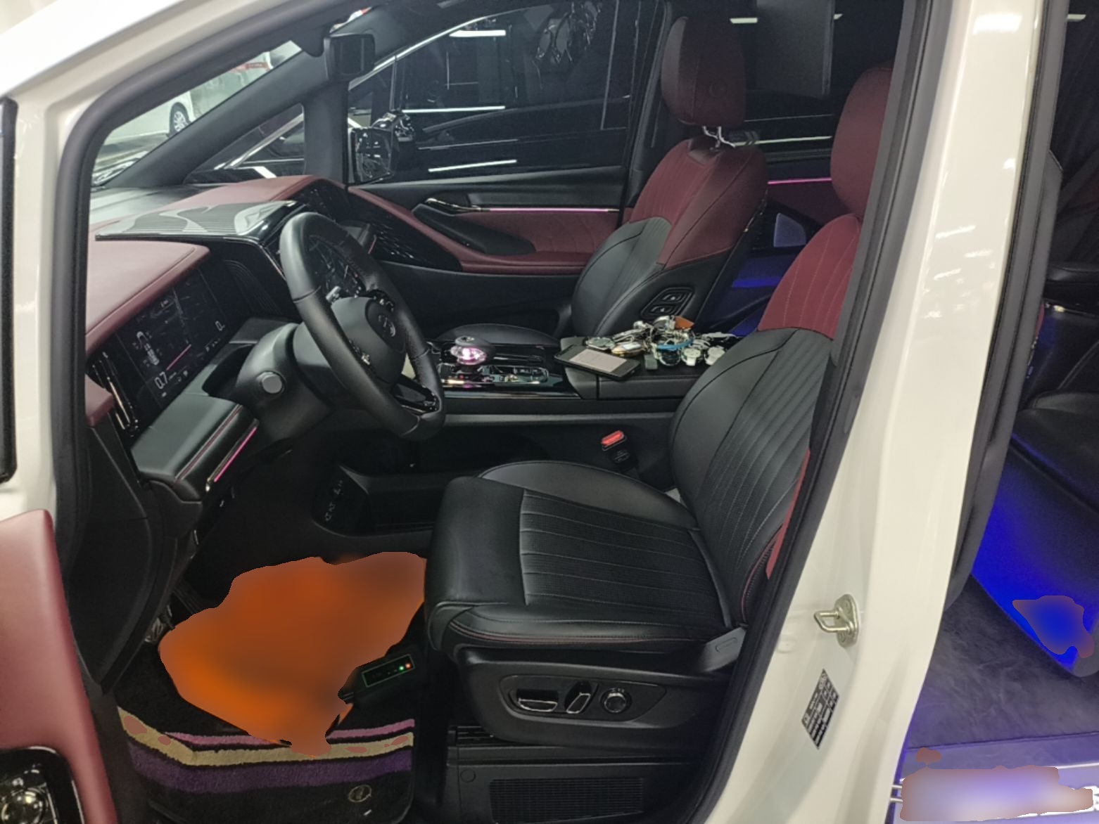Avant de la voiture