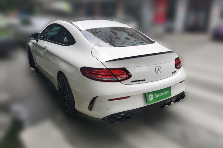 Used Mercedes-Benz C-Class AMG 2019 AMG C 43 4MATIC Coupe Rear Left 45 Deg