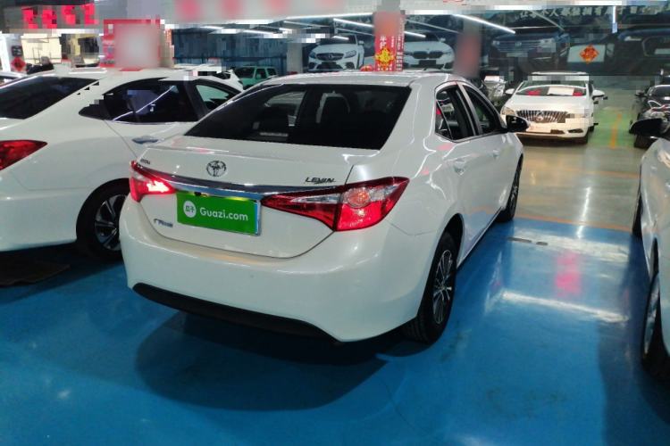 Used Toyota Levin 2016 1.6G CVT Elite Edition Rear Right 45 Deg