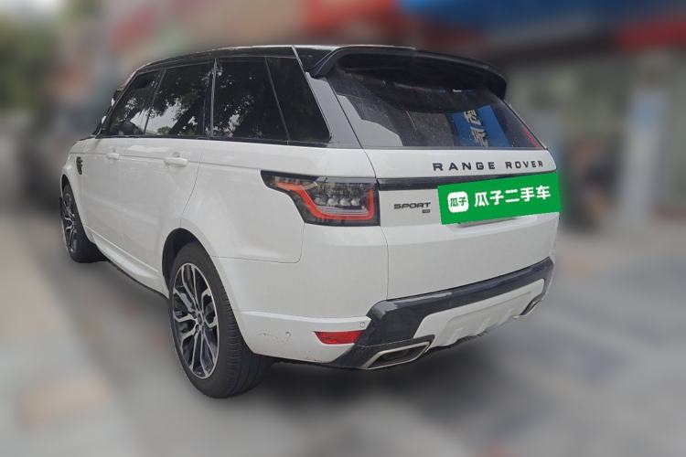 Used Land Rover Range Sport 2022 3.0 L6 YAO Black Edition Rear Left 45 Deg