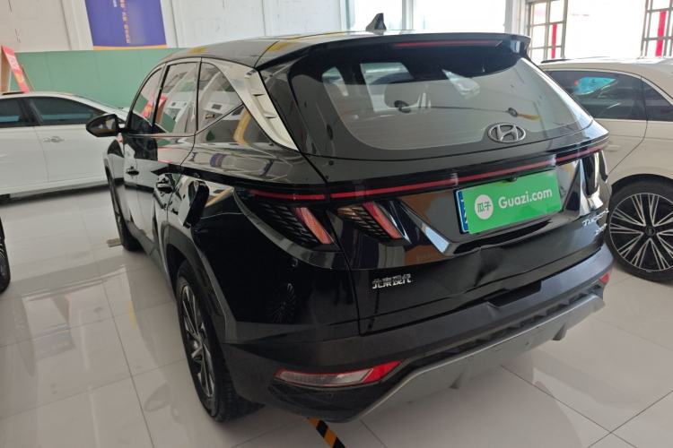 Used Hyundai Tucson 2021 Tucson L 1.5T DCT GLX Elite Edition Rear Left 45 Deg