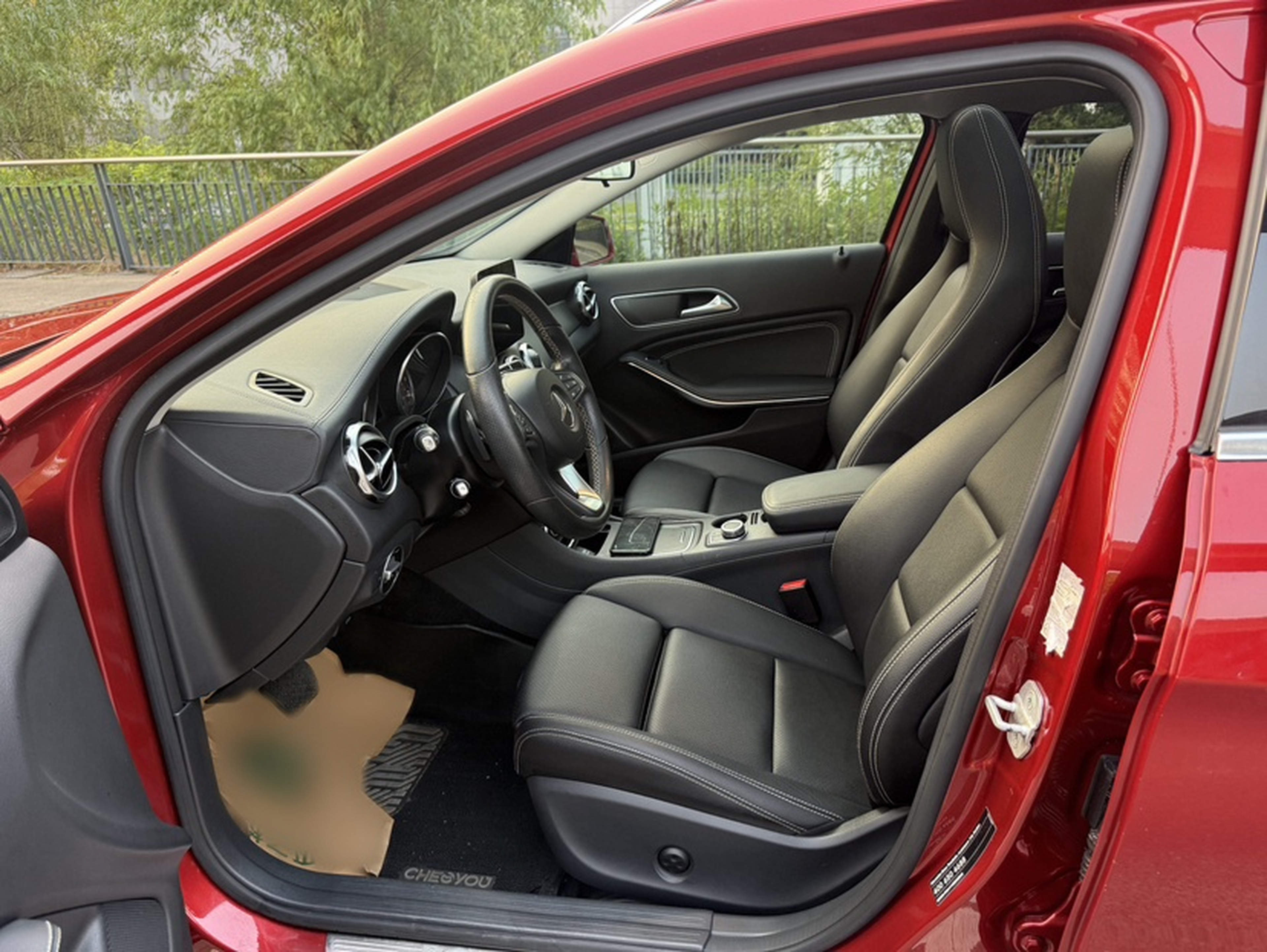 Avant de la voiture
