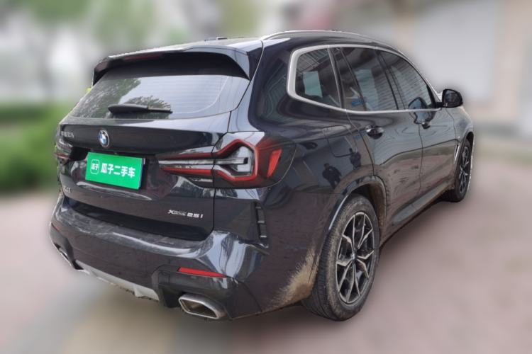 Used BMW X3 2022 Restyled xDrive25i M Sport Package Rear Right 45 Deg