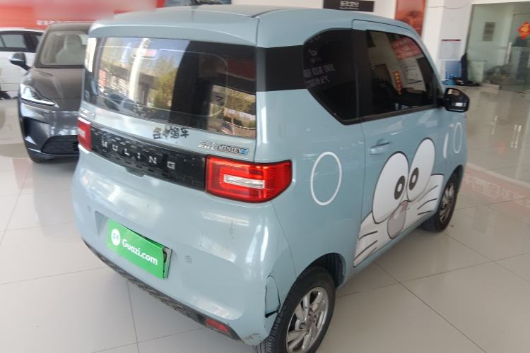Used Wuling Hongguang MINIEV 2020 Enjoyment Model Lithium Iron Phosphate Rear Right 45 Deg