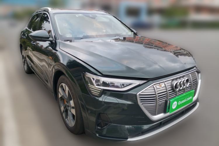 Used Audi e-tron 2019 55 quattro Technology Edition Front Right 45 Deg