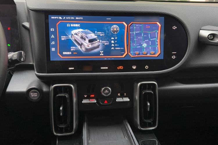 Used Haval DARGO 2022 2.0T DCT 4x4 Chinese Rural Dog Hunting Edition Audio And AC Panel