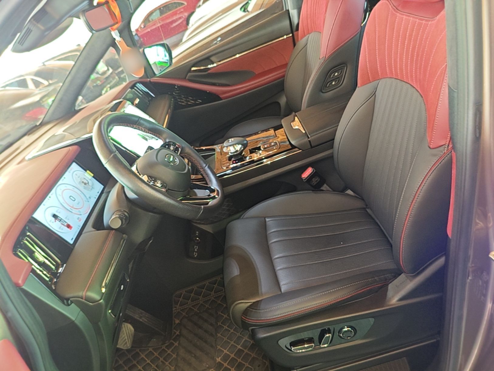 Avant de la voiture