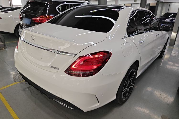 Used Mercedes-Benz C-Class 2021 C 260 L Sport Edition Star Collection Rear Right 45 Deg