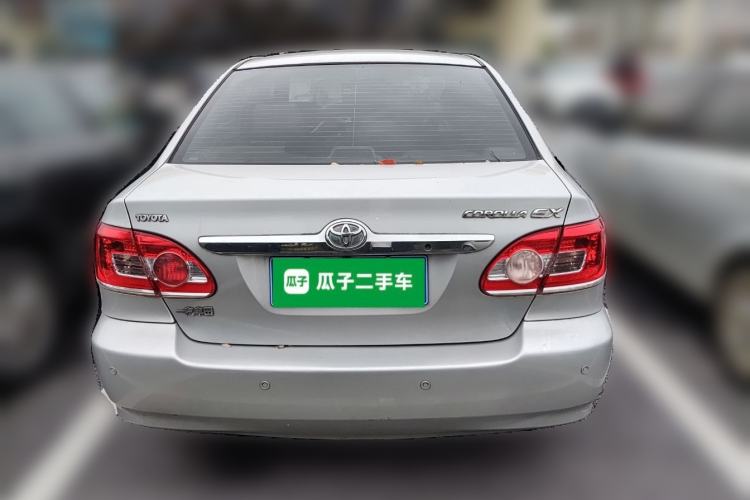 Used Toyota Corolla EX 2011 1.6L Automatic Classic Edition Rear