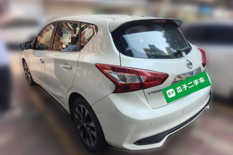 Used Nissan Tiida 2016 1.6L CVT ZhiZun Edition Rear Left 45 Deg