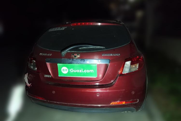 Used Geely Auto Classic Emgrand 2012 Hatchback 1.5L Manual Chao Yue Huimin Model Rear