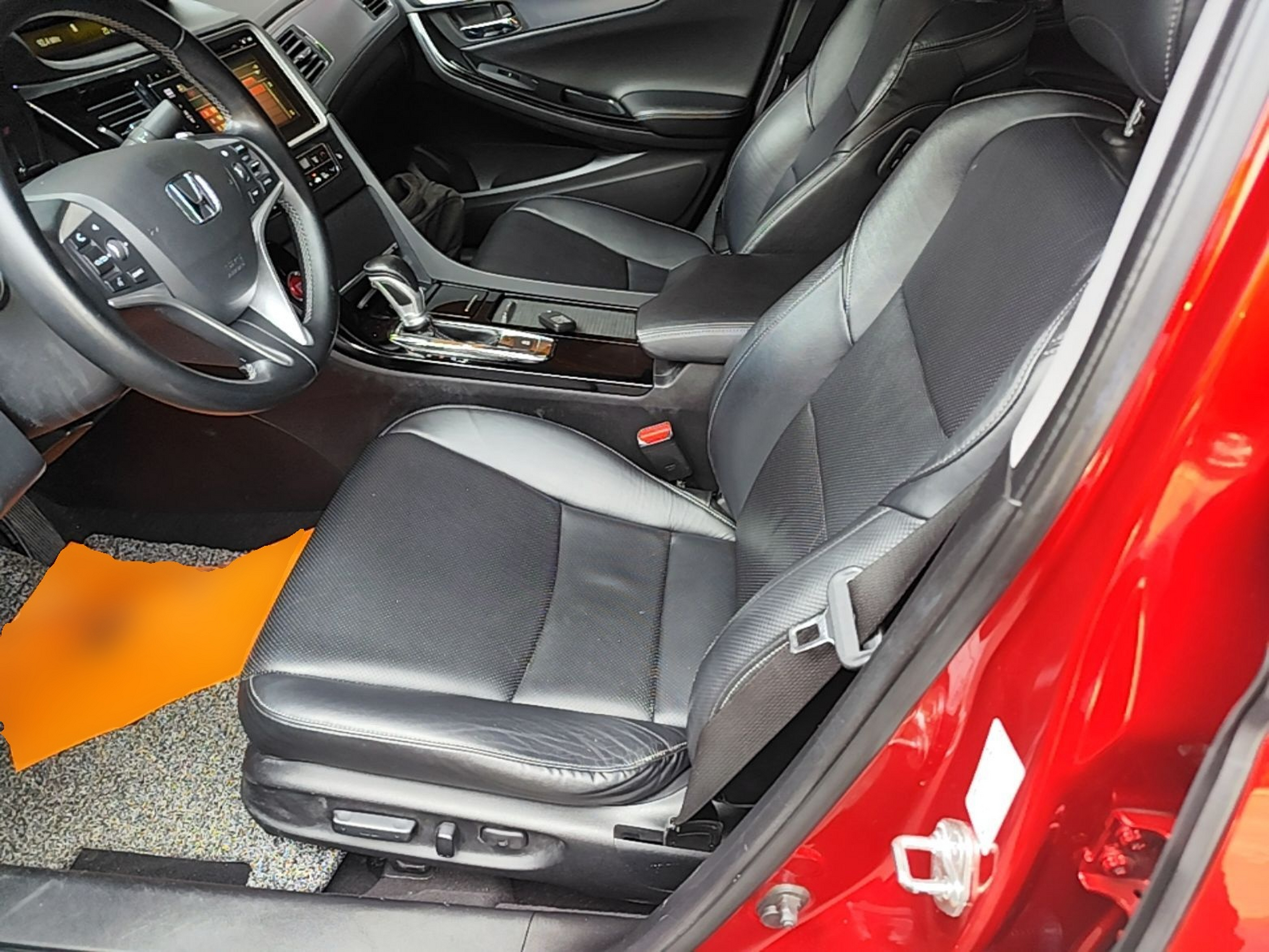 Avant de la voiture