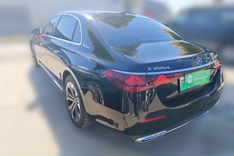 Used Mercedes-Benz E-Class New Energy 2024 E 350 e L Plug-in Hybrid Sedan Rear Left 45 Deg