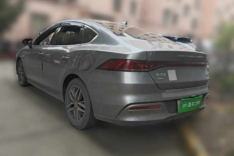 Used BYD Qin PLUS 2021 DM-i 55KM Flagship Model Rear Left 45 Deg