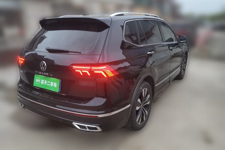 Used Volkswagen Tiguan L 2023 330TSI Automatic Two-Wheel Drive R-Line Flagship Edition Rear Right 45 Deg