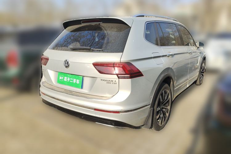 Used Volkswagen Tiguan L 2019 380TSI Automatic All-Wheel Drive R-Line Flagship 7-Seater China VI Standard Rear Right 45 Deg