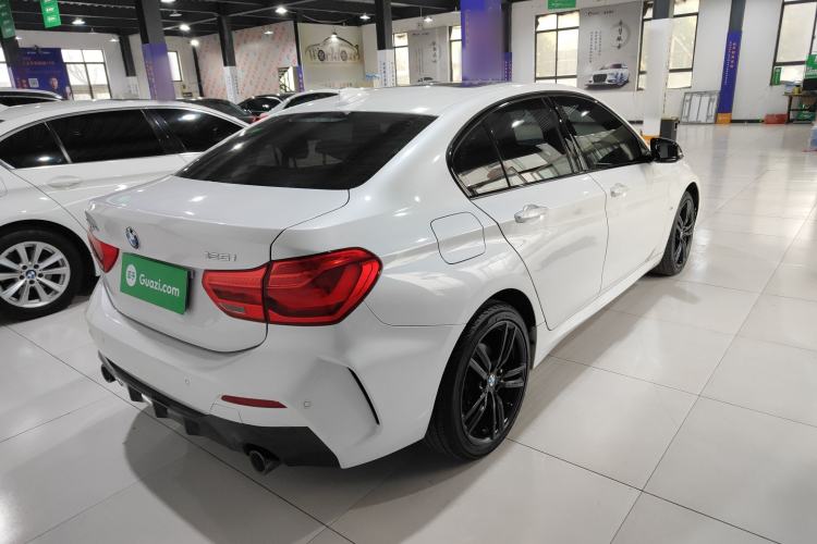 Used BMW 1 Series 2021 125i M Sport Night Edition Rear Right 45 Deg
