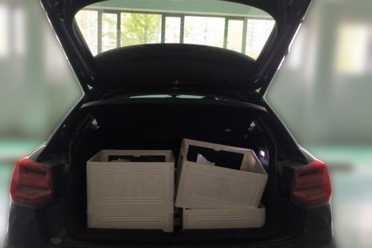 Used Audi Q2L 2022 35 TFSI Fashionable and Elegant Model Trunk