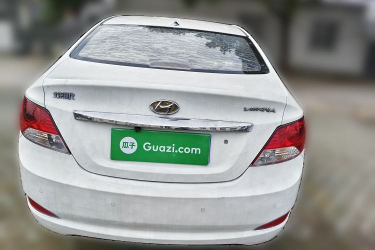 Used Hyundai Verna (older generation) 2010 Sedan 1.4L Automatic Fashionable GT Model Rear