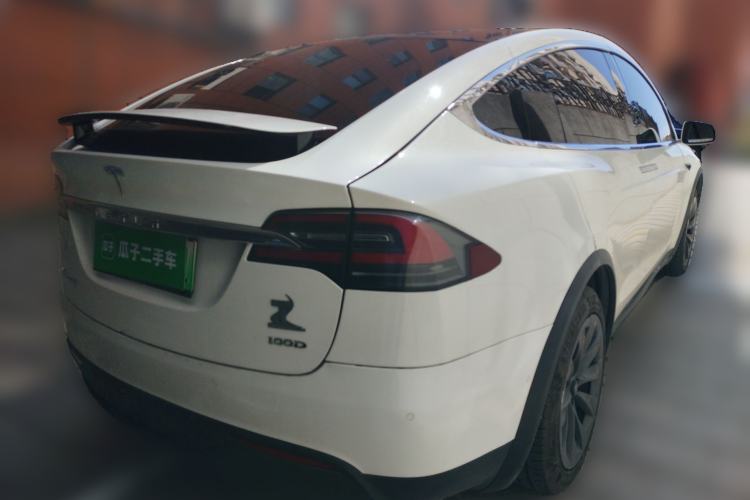 Used Tesla Model X 2017 X 100D Long Range Edition Rear Right 45 Deg