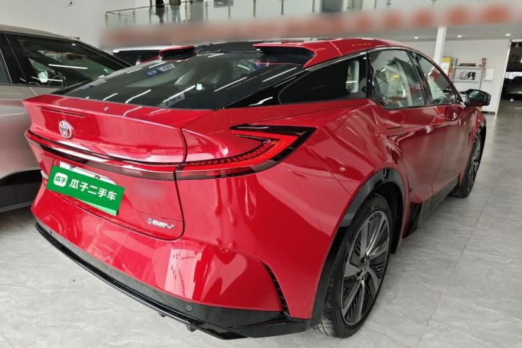 Used Toyota bZ5 2025 Model 550 PRO Rear Right 45 Deg