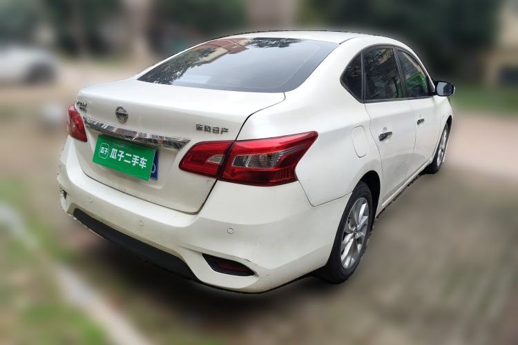 Used Nissan Sylphy 2021 Classic 1.6XL CVT Luxury Edition Rear Right 45 Deg