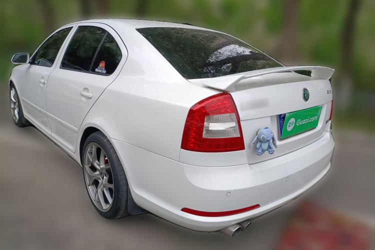 Used Skoda Octavia 2010 2.0 TSI RS Rear Left 45 Deg