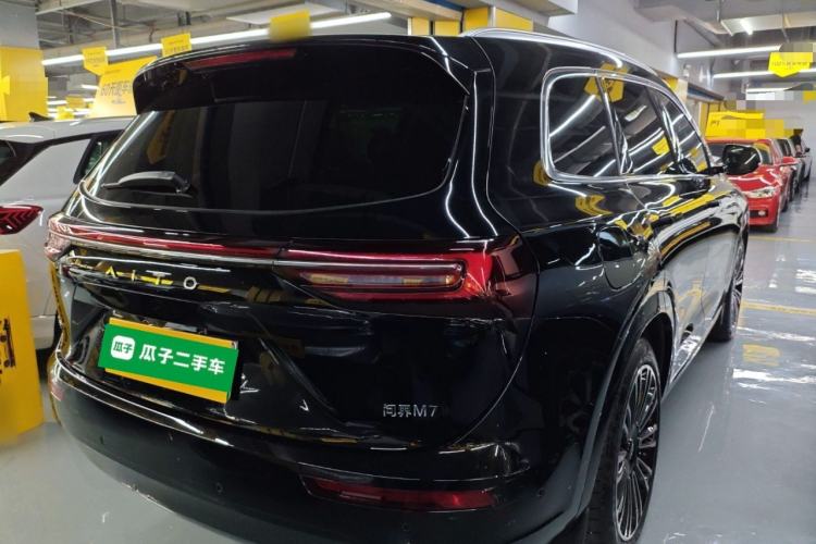 Used Hima AITO M7 2024 1.5T Four-Wheel Drive Plus Version 5 Seats Rear Right 45 Deg