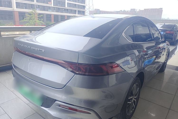 Used BYD Qin PLUS 2021 DM-i 55KM Flagship Model Rear Right 45 Deg