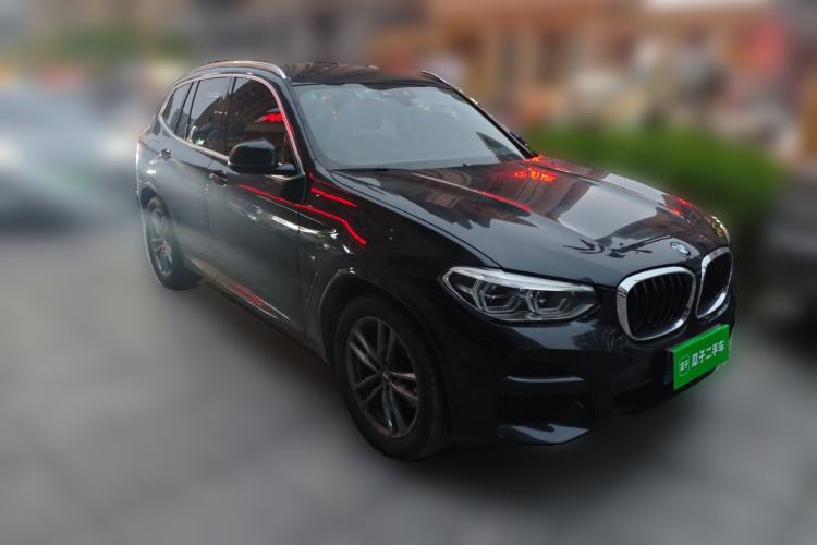 Used BMW X3 2020 xDrive28i M Sport Package Front Right 45 Deg