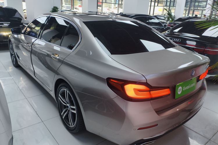 Used BMW 5 Series New Energy 2022 Updated Version 535Le Luxury Package Rear Left 45 Deg