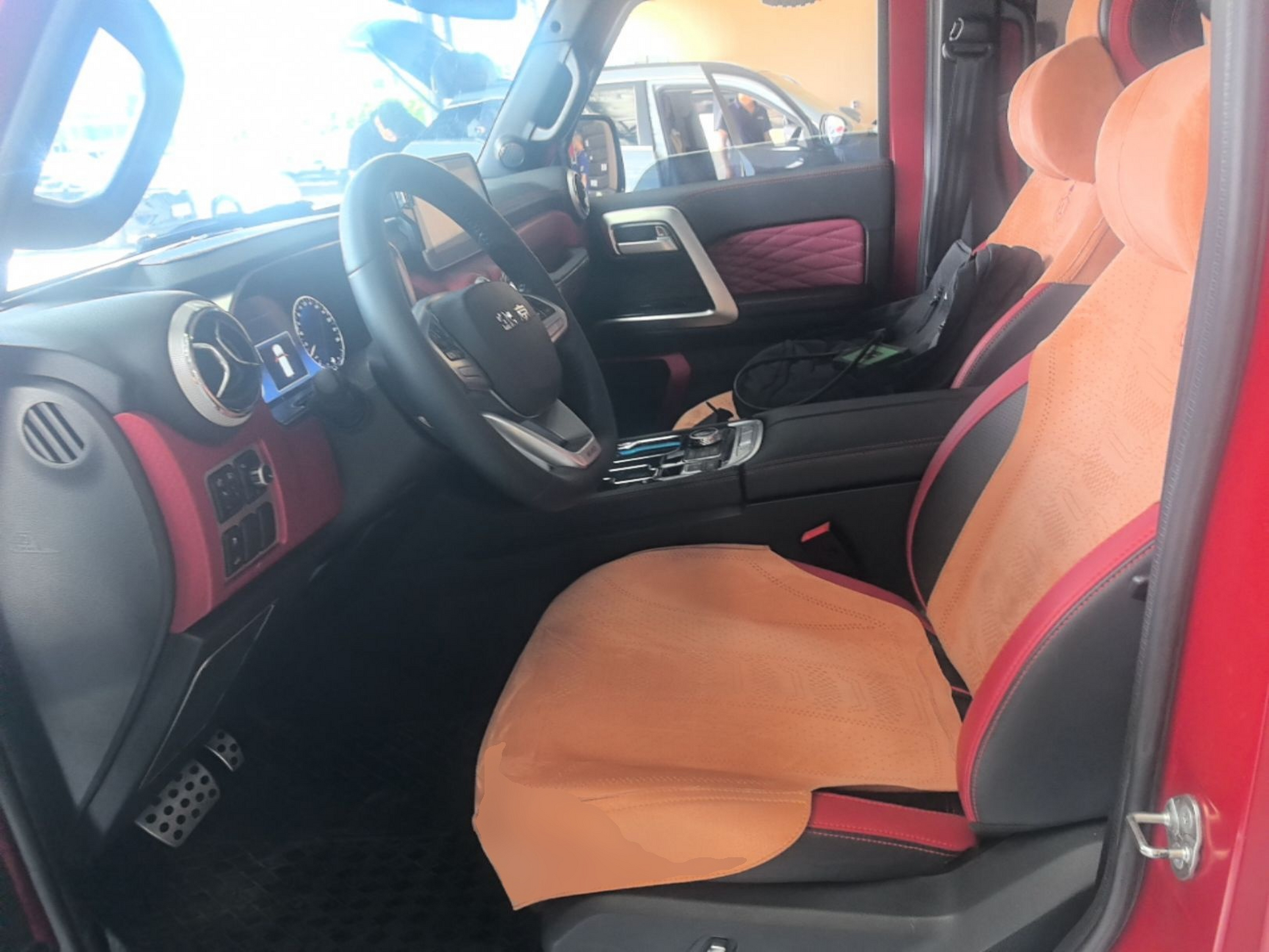 Avant de la voiture