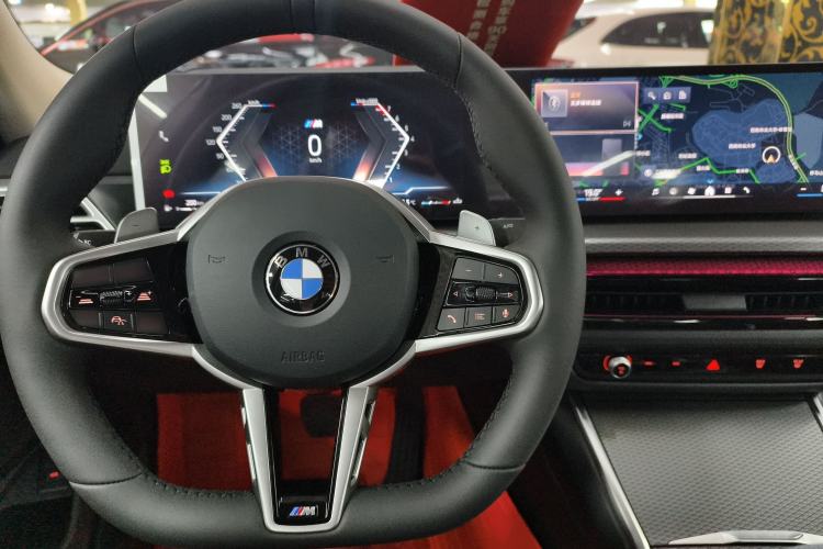 Used BMW 3 Series 2025 330Li M Sport Shadowline Package Steering Wheel