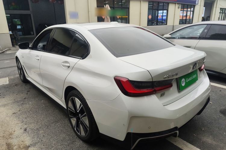 Used BMW i3 2023 eDrive 40 L Midnight Sports Package Rear Left 45 Deg