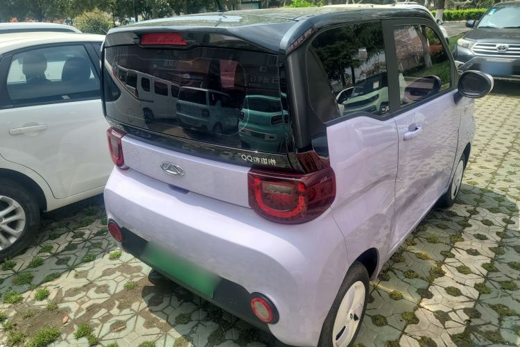 Used Chery QQ Ice Cream 2022 120km Conical Shape Lithium Iron Phosphate Rear Right 45 Deg