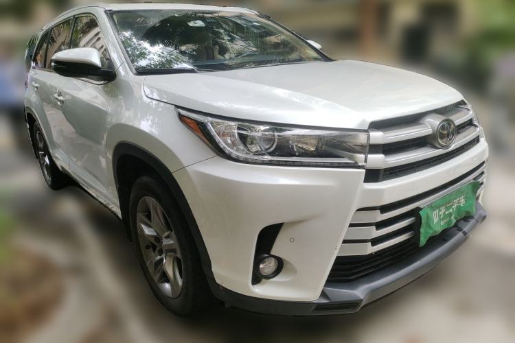 Used Toyota Highlander 2018 2.0T Four-Wheel Drive Luxury Version 7 Seats China VI Standard