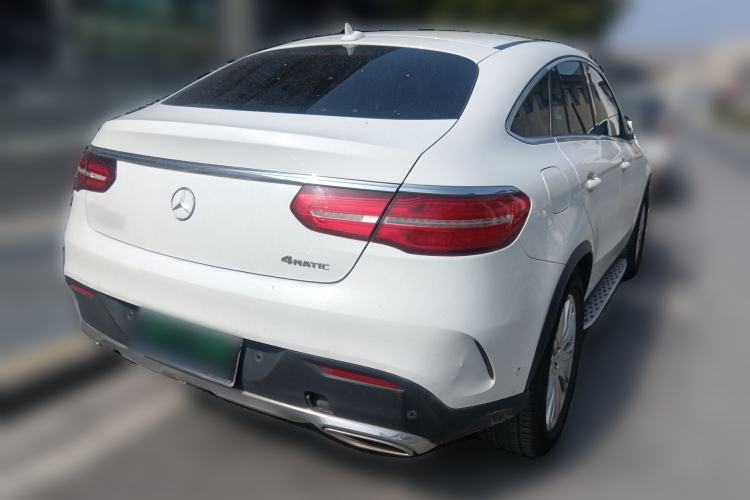 Used Mercedes-Benz GLE Coupe 2018 GLE 320 4MATIC Coupe SUV Rear Right 45 Deg