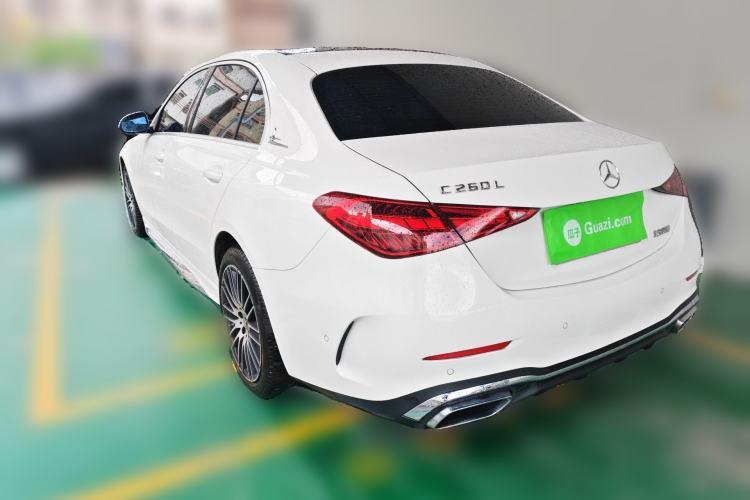 Used Mercedes-Benz C-Class 2025 Facelift C 260 L Sport Edition Rear Left 45 Deg