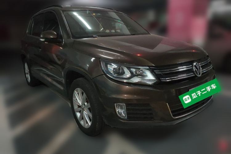 Used Volkswagen Tiguan 2015 1.8TSI Automatic Two-Wheel Drive Comfort Edition Front Right 45 Deg
