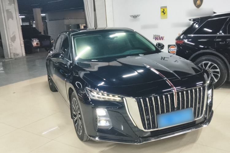 Used Hongqi H5 2025 2.0T Automatic Flag Edition – 500 000 Units Commemorative Version Front Right 45 Deg